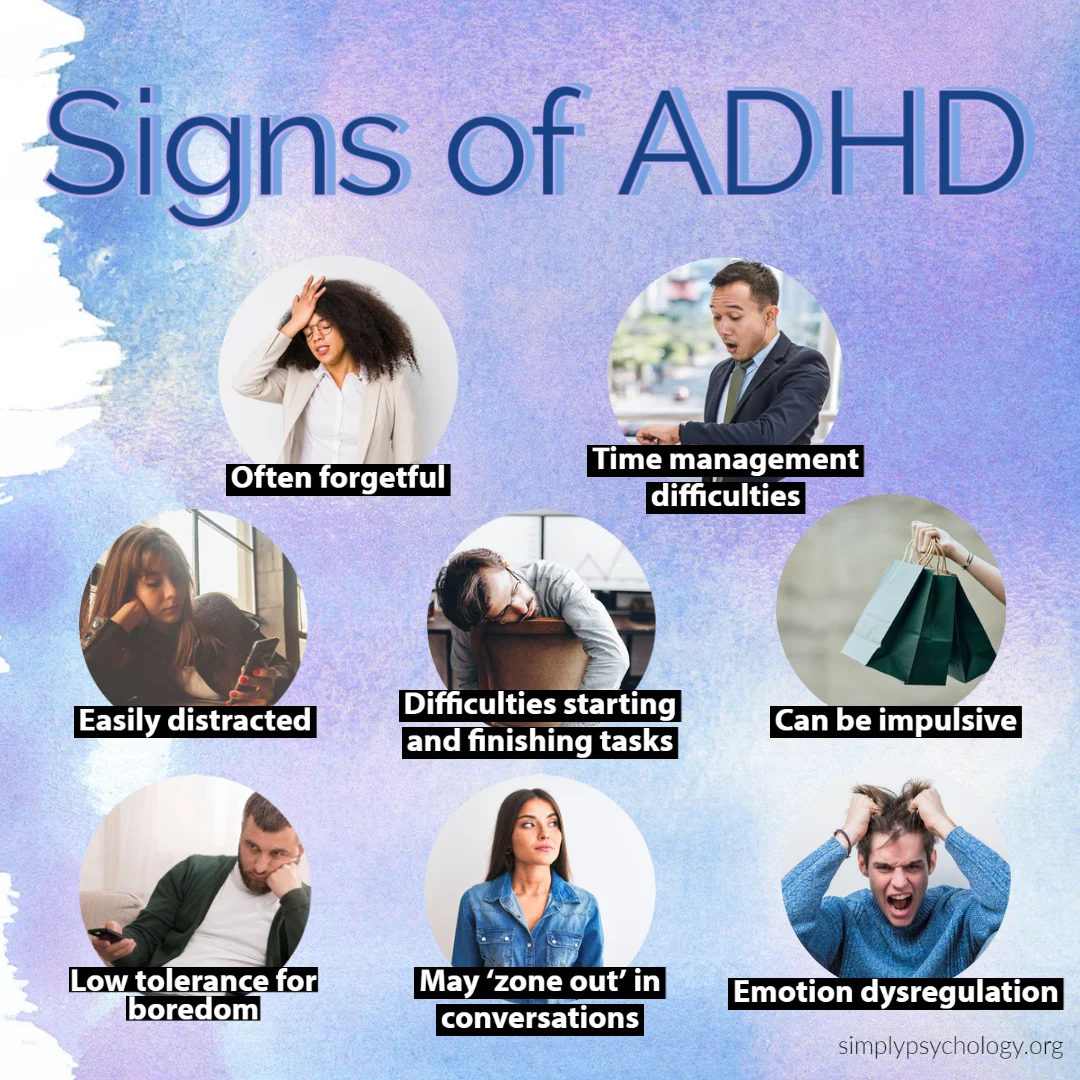 علائم ADHD