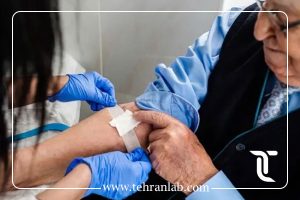آزمایش در منزل سالمندان