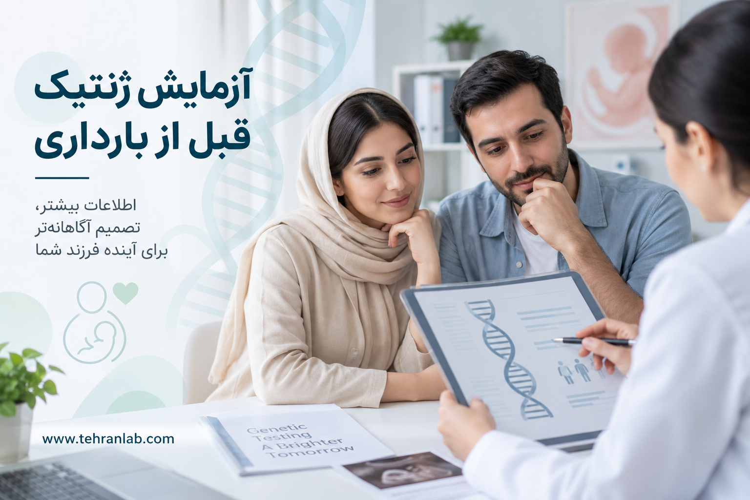 آزمایش-ژنتیک-قبل-از-بارداری